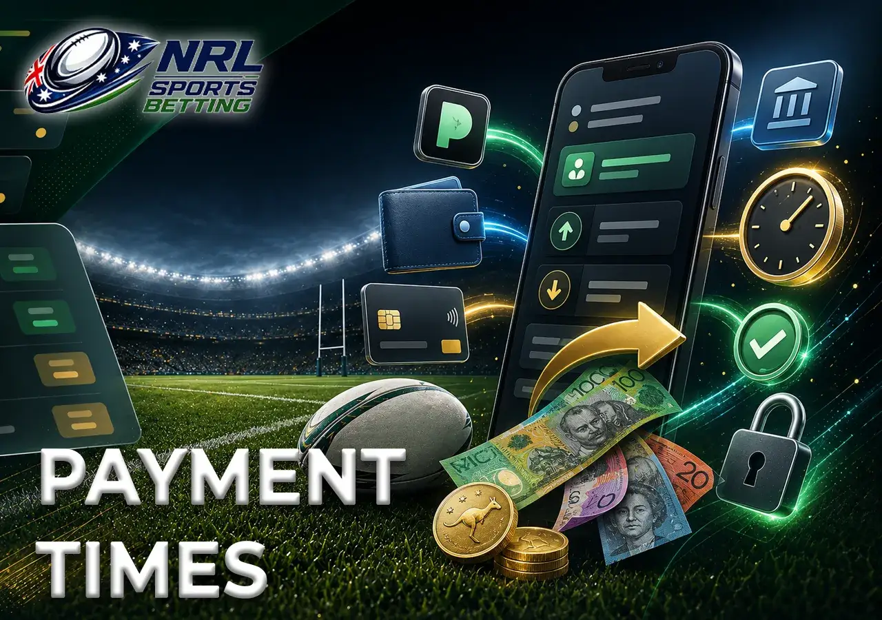 Payments and payouts with phone, AUD symbols, timer and secure banking elements